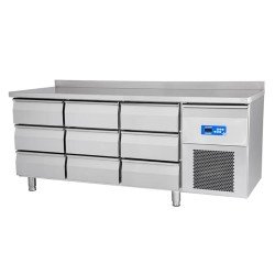 Öztiryakiler 9 Çekmeceli Yatay Tip Derin Dondurucu, Tag 370 Lmv, 304 Kalite Öztiryakiler 9 Çekmeceli Yatay Tip Derin Dondurucu, Tag 370 Lmv, 304 Kalite