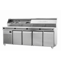 Öztiryakiler 4 Kapılı Pizza Hazırlık Dolabı, 240x80 Cm Öztiryakiler 4 Kapılı Pizza Hazırlık Dolabı, 240x80 Cm