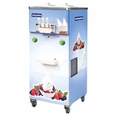Öztiryakiler Üç Kollu Dondurma Ve Donmuş Yoğurt Makinesi, Pompalı, Karıştırıcılı, 2x11 Lt