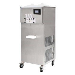 Öztiryakiler Üç Kollu Dondurma Ve Donmuş Yoğurt Makinesi, Pompalı, Karıştırıcılı, 2x11 Lt, Inox