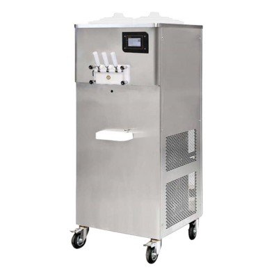 Öztiryakiler Üç Kollu Dondurma Makinesi, Pastörizatörlü, Pompalı, Karıştırıcılı, 2x11 Lt