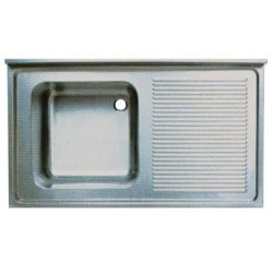 Öztiryakiler Tablalı Evye, Tek Göz Sağ Damlalıklı, 140x70 Cm, 60*50*30 Gözlü Öztiryakiler Tablalı Evye, Tek Göz Sağ Damlalıklı, 140x70 Cm, 60*50*30 Gözlü