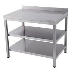 Öztiryakiler Çalışma Tezgahı Ara Raflı 120x60 Cm