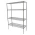 Öztiryakiler 4 Katlı Paslanmaz İstif Rafı, Izgara Tabla, 46x137x183 Cm, 201 K