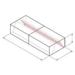 Öztiryakiler Kutu Tipi Çift Cidarlı Filtreli Duvar Tipi Davlumbaz, 300x120 Cm Öztiryakiler Kutu Tipi Çift Cidarlı Filtreli Duvar Tipi Davlumbaz, 300x120 Cm