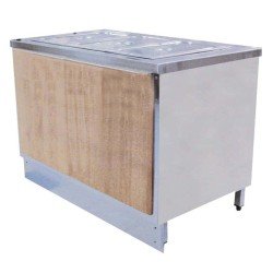 Öztiryakiler Ahşap Kaplamalı Sıcak Servis Bankosu, Sıcaklık Dolaplı, 150x70 Cm Öztiryakiler Ahşap Kaplamalı Sıcak Servis Bankosu, Sıcaklık Dolaplı, 150x70 Cm