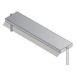 Öztiryakiler Servis Rafı, 190x30x47 Cm