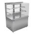Öztiryakiler 7ETD.12N15.SS Etd-12n15 Düz Camlı Nötr Teşhir Dolabı, 360 Lt, 150x70x135 Cm