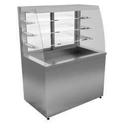 Öztiryakiler Etd-25n20 Self Servis Nötr Teşhir Dolabı, 200x75x160 Cm