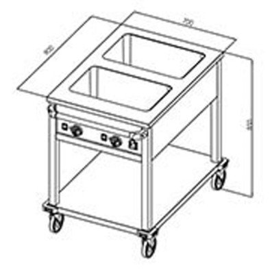 Öztiryakiler Elektrikli Bain Marie, Ohbety 2gn Öztiryakiler Elektrikli Bain Marie, Ohbety 2gn