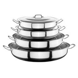 Öztiryakiler Sığ Helvane Tencere, Kapaklı, 70x20 Cm, 70 Lt Öztiryakiler Sığ Helvane Tencere, Kapaklı, 70x20 Cm, 70 Lt