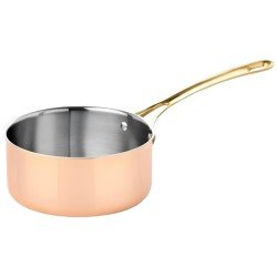 Öztiryakiler Multi Layer Paslanmaz Kaçarola, Bakır 18x8 Cm Öztiryakiler Multi Layer Paslanmaz Kaçarola, Bakır 18x8 Cm