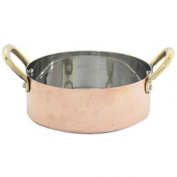 Öztiryakiler Gurmeaid Mini Sos Ve Kızartma Tenceresi, Dışı Bakır, İçi Paslanmaz Çelik, 8x4,5 Cm Öztiryakiler Gurmeaid Mini Sos Ve Kızartma Tenceresi, Dışı Bakır, İçi Paslanmaz Çelik, 8x4,5 Cm