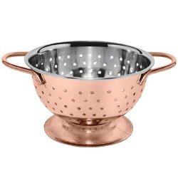 Öztiryakiler Gurmeaid Mini Süzgeç, Dışı Bakır, İçi Paslanmaz Çelik, 10x6 Cm Öztiryakiler Gurmeaid Mini Süzgeç, Dışı Bakır, İçi Paslanmaz Çelik, 10x6 Cm