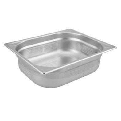 Öztiryakiler Delikli Gastronom Küvet Gnp, 4 Cm, 2/3