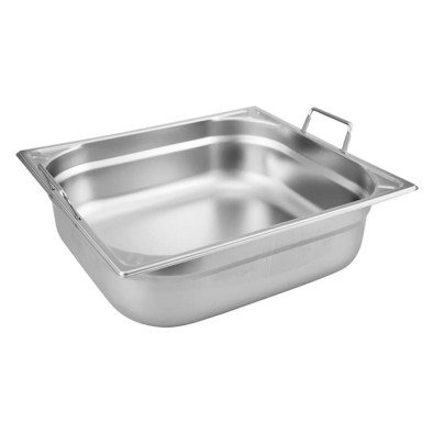 Öztiryakiler Saplı Köşe Desenli Gastronom Küvet, 15 Cm, Gn 1/2