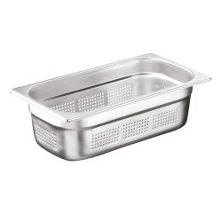 Öztiryakiler Köşe Desenli Delikli-gastronom Küvet, 10 Cm, Gnp 1/3 Öztiryakiler Köşe Desenli Delikli-gastronom Küvet, 10 Cm, Gnp 1/3