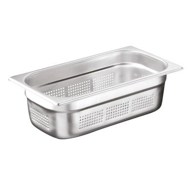 Öztiryakiler Köşe Desenli Delikli-gastronom Küvet, 10 Cm, Gnp 1/3
