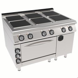 İnoksan 9ke33 - Elektrikli 1 Modül Fırın + 1/2 Modül Dolaplı Kuzine