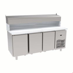 İnoksan Sgm190s - Mermer Tablalı 3 Kapılı Pizza Hazırlık Ünitesi