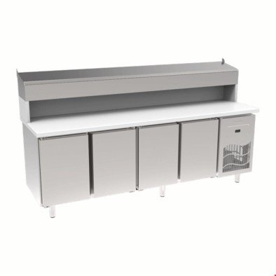 İnoksan Sgp240s - Polietilen Tablalı 4 Kapılı Pizza Hazırlık Ünitesi İnoksan Sgp240s - Polietilen Tablalı 4 Kapılı Pizza Hazırlık Ünitesi