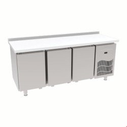 İnoksan Sbp196rs - Polietilen Tablalı 3 Kapılı Tezgah Tipi Buzdolabı