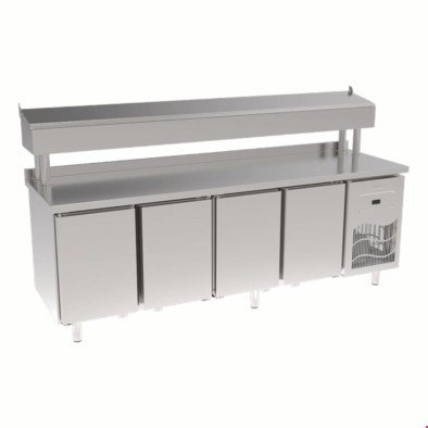 İnoksan Sgb240rs - Paslanmaz Tablalı 4 Kapılı Pizza Hazırlık Ünitesi / Boru Ayaklı İnoksan Sgb240rs - Paslanmaz Tablalı 4 Kapılı Pizza Hazırlık Ünitesi / Boru Ayaklı