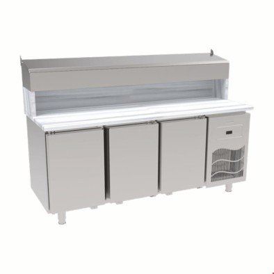 İnoksan Sgm190rs - Mermer Tablalı 3 Kapılı Pizza Hazırlık Ünitesi İnoksan Sgm190rs - Mermer Tablalı 3 Kapılı Pizza Hazırlık Ünitesi
