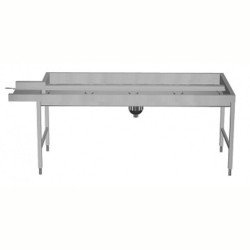 Electrolux Professional Bulaşık Makinesi Kontrollü, Otomatik Ayrıştırma Tezgahı, 4 Sepetli, Soldan>sağa, 2430 Mm HSDDS4LR