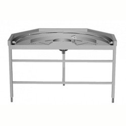 Electrolux Professional Endüstriyel Giriş Tezgahı 180° Açılı, Bulaşık Makinesi Kontrollü, Saat Yönünde HSLC180C