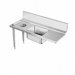 Electrolux Professional Konveyörlü Tip Bulaşık Makineleri İçin Evyeli Ve Boşaltma Delikli Ön Yıkama Tezgahı, Soldan>sağa, 1700 Mm BHRPTBH16L Electrolux Professional Konveyörlü Tip Bulaşık Makineleri İçin Evyeli Ve Boşaltma Delikli Ön Yıkama Tezgahı, Soldan>sağa, 1700 Mm BHRPTBH16L