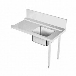 Electrolux Professional Konveyörlü Tip Bulaşık Makineleri İçin Evyeli Ön Yıkama Tezgahı, Sağdan>sola, 1300 Mm BHRPT6B11R Electrolux Professional Konveyörlü Tip Bulaşık Makineleri İçin Evyeli Ön Yıkama Tezgahı, Sağdan>sola, 1300 Mm BHRPT6B11R