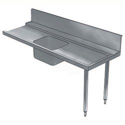 Electrolux Professional Bulaşık Giriş Tezgahı, Tek Evyeli (500x400 Mm), Giyotin Tip Bulaşık Makinesi İçin, 300 Mm Sırt, Sağdan Sola - 1800 Mm BHHPTB18R Electrolux Professional Bulaşık Giriş Tezgahı, Tek Evyeli (500x400 Mm), Giyotin Tip Bulaşık Makinesi İçin, 300 Mm Sırt, Sağdan Sola - 1800 Mm BHHPTB18R