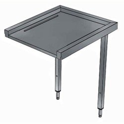 Electrolux Professional Bulaşık Giriş-çıkış Tezgahı, Giyotin Tip Bulaşık Makinesi İçin - 600 Mm BHHLU06