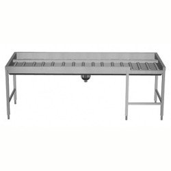 Electrolux Professional Manuel Ayrıştırma Tezgahı, 5 Sepetli, Önden Bağlantı, Sağdan>sola, 2640 Mm HSMSF5RL Electrolux Professional Manuel Ayrıştırma Tezgahı, 5 Sepetli, Önden Bağlantı, Sağdan>sola, 2640 Mm HSMSF5RL
