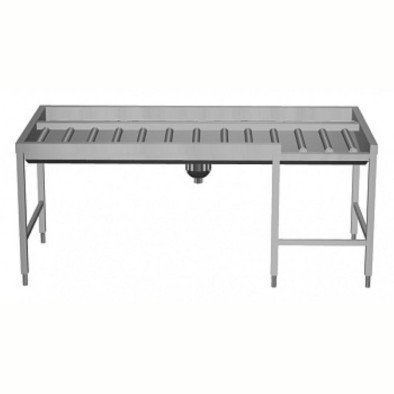 Electrolux Professional Manuel Ayrıştırma Tezgahı, 4 Sepetli, Önden Bağlantı, Sağdan>sola, 2130 Mm HSMSF4RL