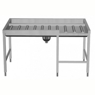 Electrolux Professional Manuel Ayrıştırma Tezgahı, 3 Sepetli, Önden Bağlantı, Sağdan>sola, 1620 Mm HSMSF3RL