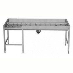 Electrolux Professional Manuel Ayrıştırma Tezgahı, 4 Sepetli, Önden Bağlantı, Soldan>sağa, 2130 Mm HSMSF4LR Electrolux Professional Manuel Ayrıştırma Tezgahı, 4 Sepetli, Önden Bağlantı, Soldan>sağa, 2130 Mm HSMSF4LR