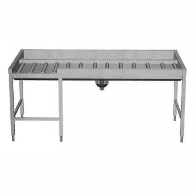 Electrolux Professional Manuel Ayrıştırma Tezgahı, 4 Sepetli, Önden Bağlantı, Soldan>sağa, 2130 Mm HSMSF4LR