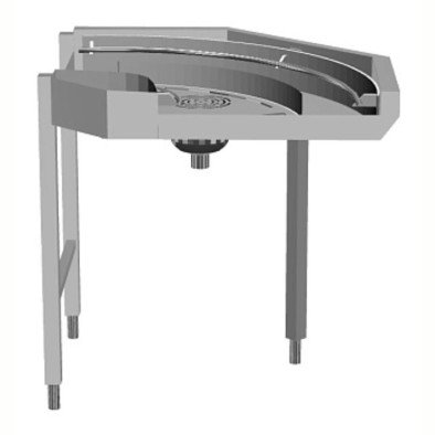 Electrolux Professional Giriş Tezgahı 90° Açılı, Bulaşık Makinesi Kontrollü, Saat Yönünde HSLC90C