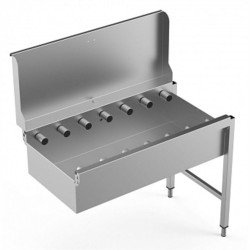 Electrolux Professional Derin Hazneli Ve Sırtlı Kısa Silindirli Konveyör, 1100 Mm HSSRDB11SB