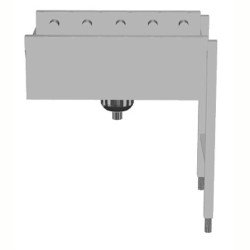 Electrolux Professional Derin Hazneli Kısa Silindirli Konveyör, 800 Mm HSSRDB8