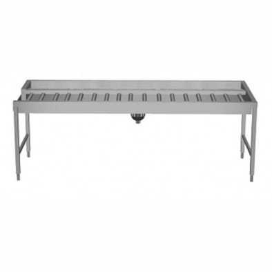 Electrolux Professional 5 Sepetli Manuel Ayrıştırma Tezgahı, Yandan Bağlantılı, Soldan > Sağa, 2640 Mm HSMSS5LR