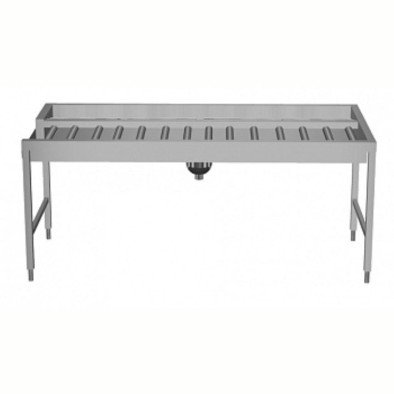 Electrolux Professional 4 Sepetli Manuel Ayrıştırma Tezgahı, Yandan Bağlantılı, Soldan > Sağa, 2130 Mm HSSDB11