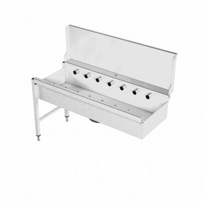 Electrolux Professional Derin Hazneli Ve Sırtlı Kısa Silindirli Konveyör, 1500 Mm HSSRDB15SB