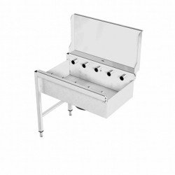 Electrolux Professional Derin Hazneli Ve Sırtlı Kısa Silindirli Konveyör, 900 Mm HSSRDB9SB