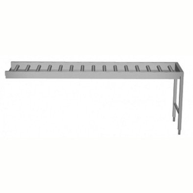Electrolux Professional Konveyör, Sonlandırma Plakalı Uzun Silindirler, 2400 Mm HSLRCEP24