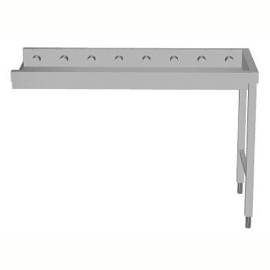 Electrolux Professional Konveyör, Sonlandırma Plakalı Kısa Silindirler, 1300 Mm HSSRCEP13