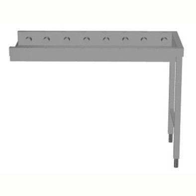 Electrolux Professional Konveyör, Sonlandırma Plakalı Kısa Silindirler, 1200 Mm HSSRCEP12