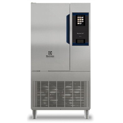 Electrolux Professional Skyline Chills Şok Soğutucu Dondurucu 50/50kg, 10 Gn 1/1 Veya 600x400mm (29 Seviye, Tepsi Araları 30mm), Dokunmatik Ekran Kontrollü Ve Uzaktan Soğutma Üniteli EBFA11RE